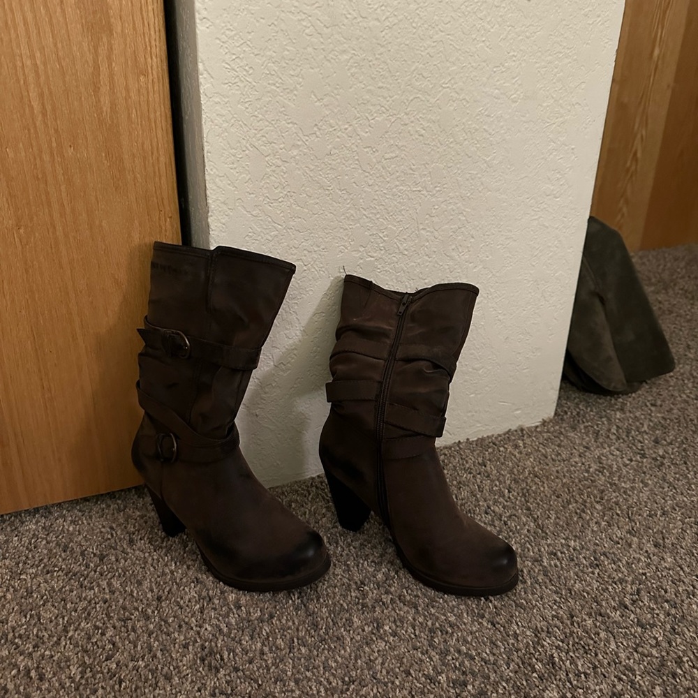 Brown Dress boots